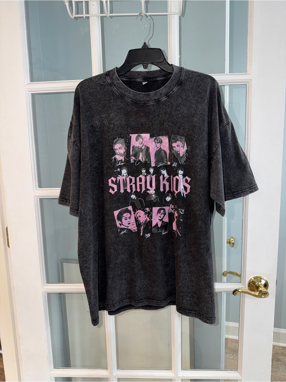 Stray Kids Tour T Shirt Unisex Size 2XL Black Graphic Kpop Concert Tee New